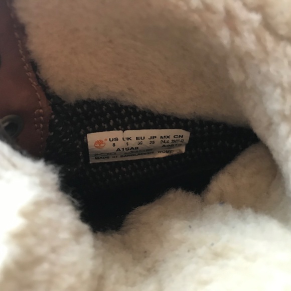 Timberland Courmayeur Valley Real Shearling boots - Picture 4 of 10